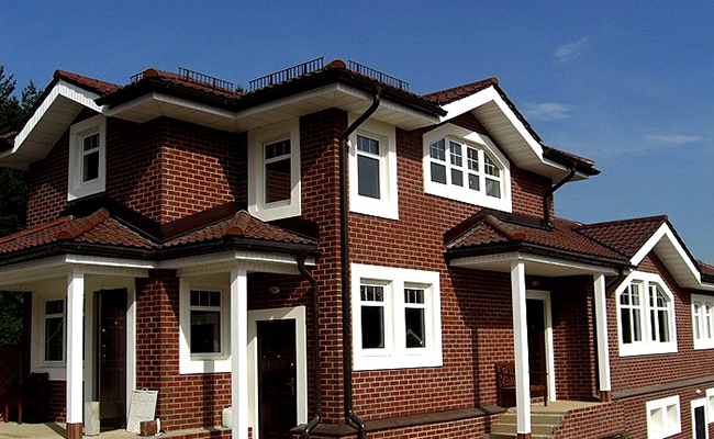 Дом фасадные термопанели